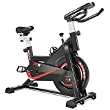 RELIFE REBUILD YOUR LIFE Vélo d'appartement Fitness Exercice Bikes Intérieur Cardio Entraînement Silencieux Réglable Sport Maison