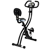 Care Fitness - Vélo d'Appartement Pliable SV-314 STRIALE - Freinage Magnétique - 8 Résistances Manuelles - Masse d'Inertie 4kg - Cardiofréquencemètre - Vélo Appart Pliable